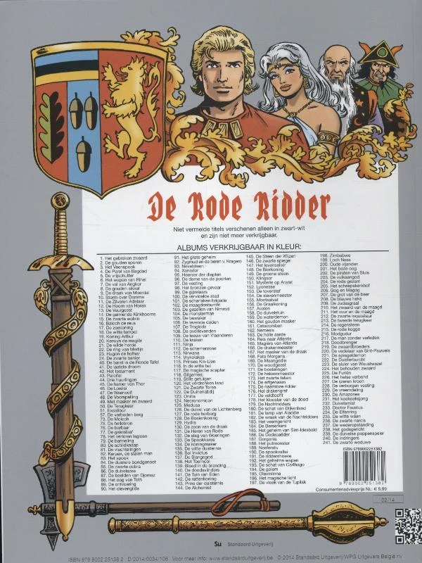 De zwarte weduwe – Willy Vandersteen – boek cover