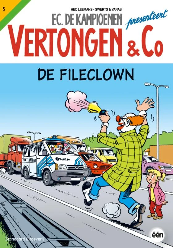 De fileclown – Hec Leemans – boek cover