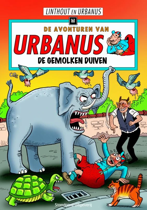 De gemolken duiven – Urbanus – boek cover