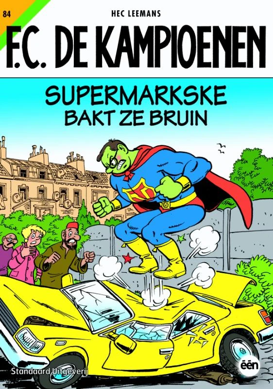 Supermarkske bakt ze bruin – Hec Leemans – boek cover