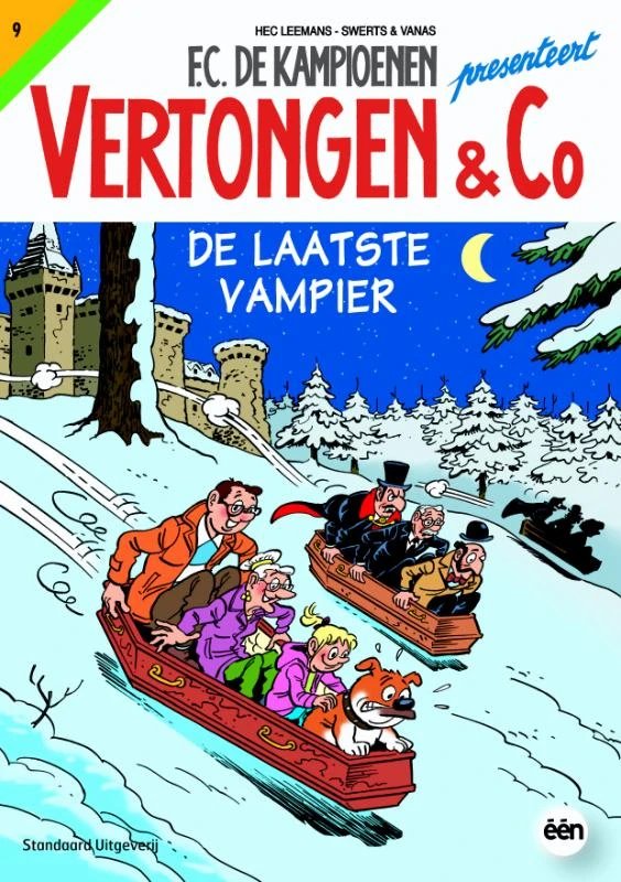 De laaste vampier – Hec Leemans – boek cover