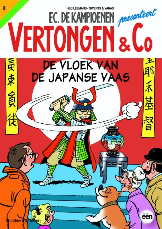 De vloek van de Japanse vaas – Hec Leemans – boek cover