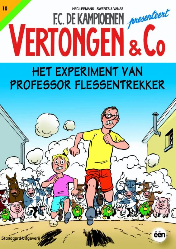 Het experiment van professor Flessentrekker – Hec Leemans – boek cover