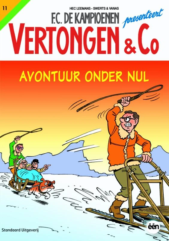 Avontuur onder nul – Hec Leemans – boek cover