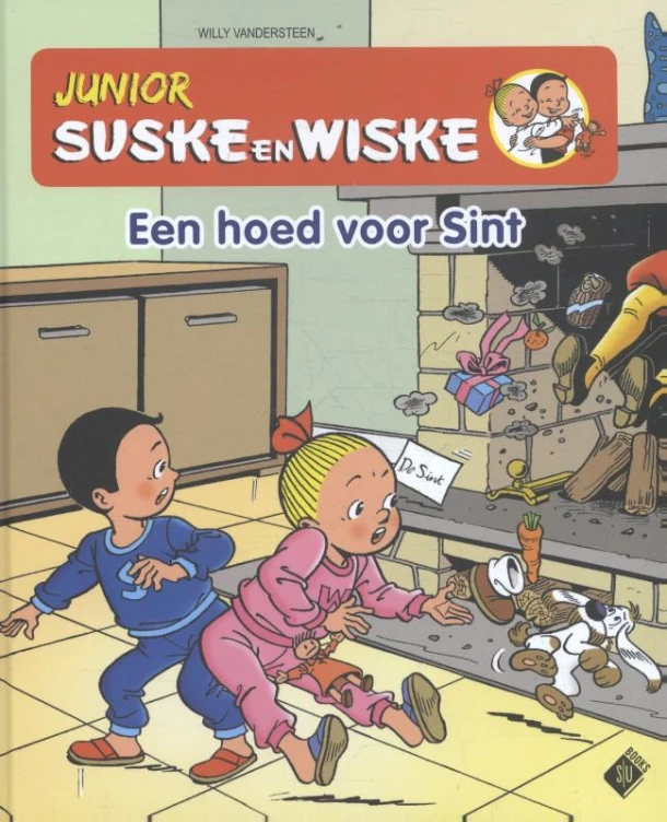 Een hoed voor Sint – Willy Vandersteen – boek cover
