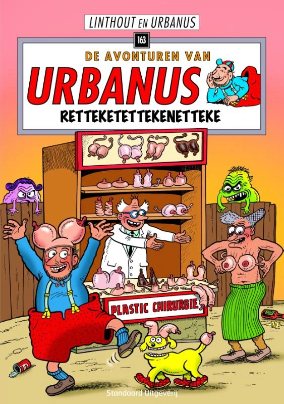Retteketettekenetteke – Urbanus – boek cover