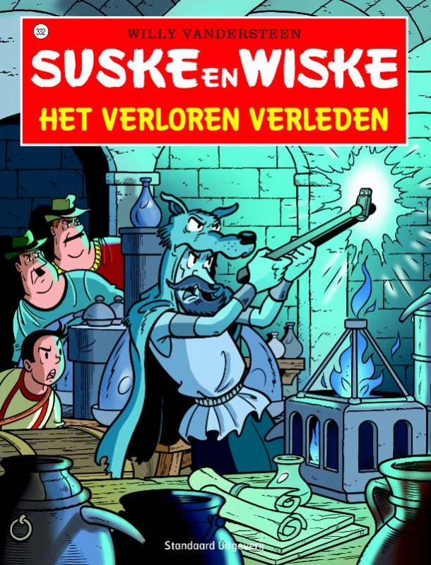 Het verloren verleden – Willy Vandersteen – boek cover