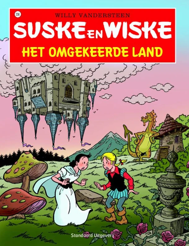 Het omgekeerde land – Willy Vandersteen – boek cover