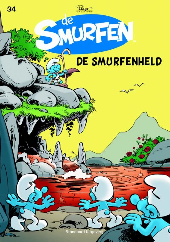 De Smurfenheld – Peyo – boek cover