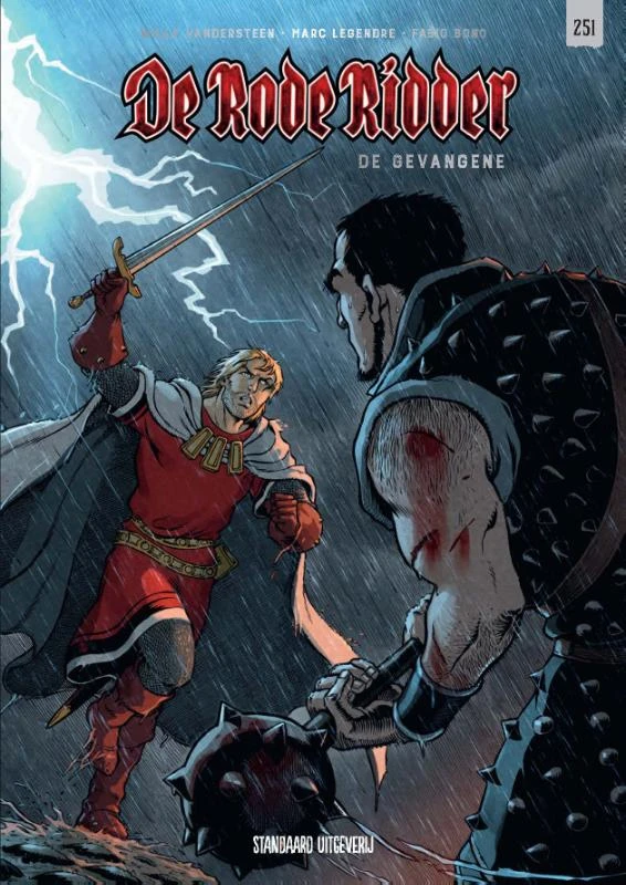 De gevangene – Willy Vandersteen – boek cover