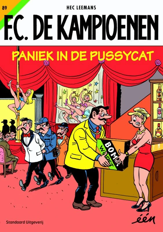 Paniek in de Pussycat – Hec Leemans – boek cover