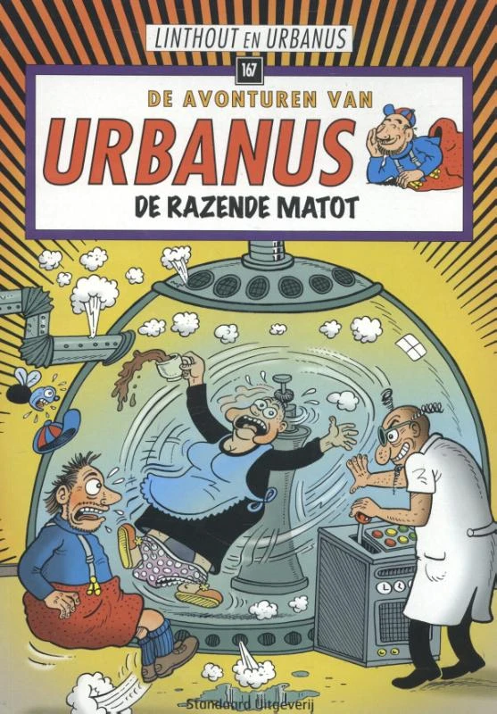 167 De razende matot – Willy Linthout – boek cover