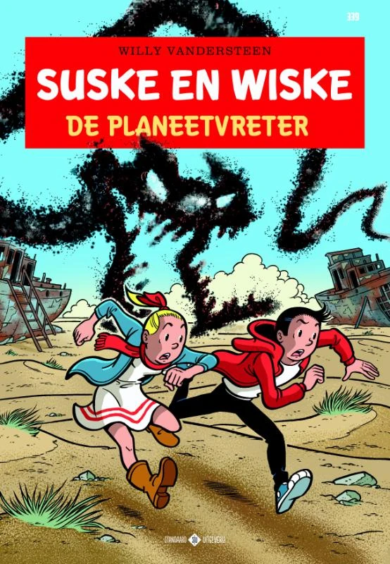 De planeetvreter – Willy Vandersteen – boek cover