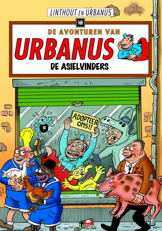 De asielvinders – Willy Linthout – boek cover