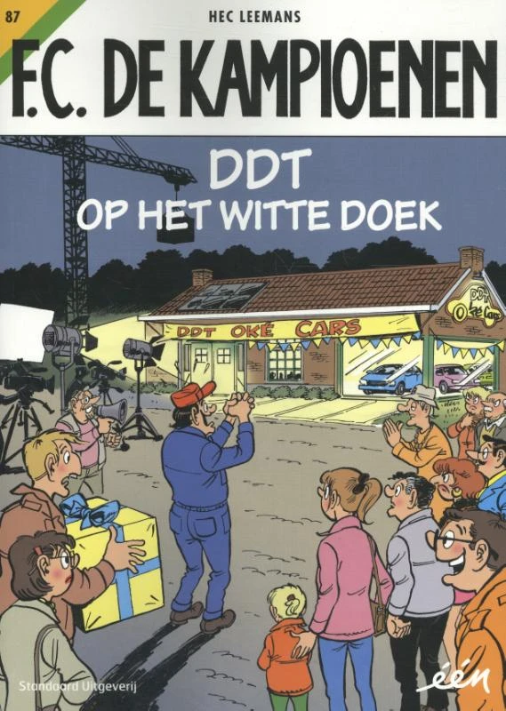 DDT op het witte doek – Hec Leemans – boek cover