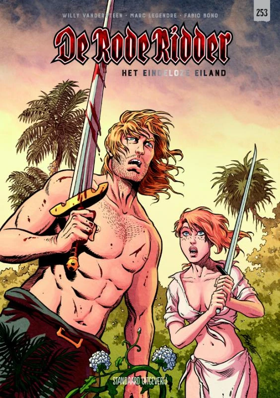 Het eindeloze eiland – Willy Vandersteen – boek cover