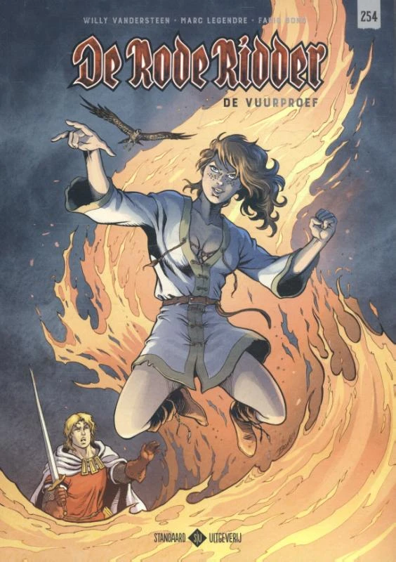 De vuurproef – Willy Vandersteen – boek cover