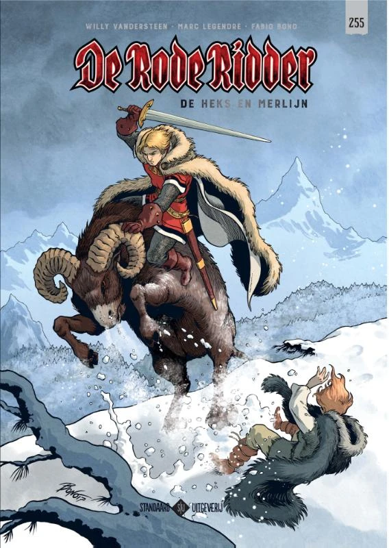 De Heks en Merlijn – Willy Vandersteen – boek cover