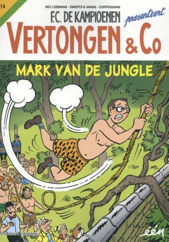 Vertongen & Co Mark van de jungle – Hec Leemans – boek cover