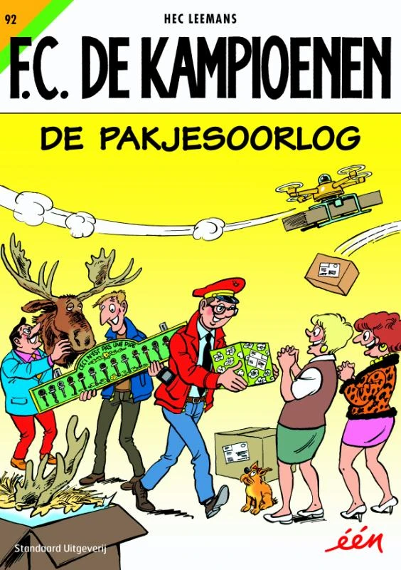 De pakjesoorlog – Hec Leemans – boek cover
