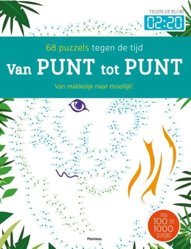 72 puzzels tegen de tijd, van makkelijk n aar moeilijk! – Marc Parchow – boek cover