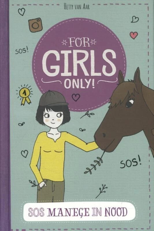 SOS Manege in nood – Hetty Van Aar – boek cover