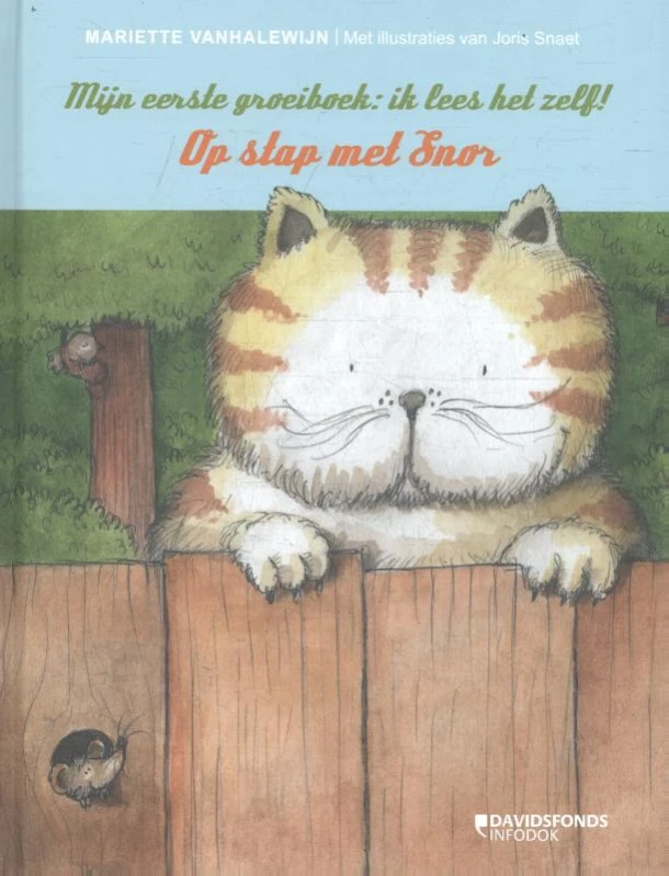 Op stap met Snor – Mariette Vanhalewijn – boek cover