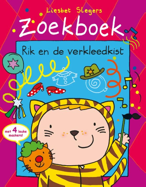 Zoekboek Rik en de verkleedkist – Liesbet Slegers – boek cover