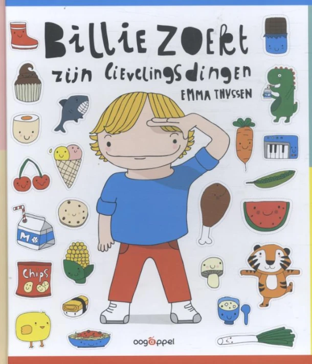Billie zoekt zijn lievelingsdingen – Emma Thyssen – boek cover