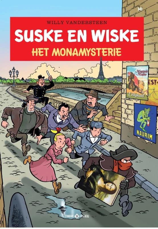 Het Monamysterie – Willy Vandersteen – boek cover