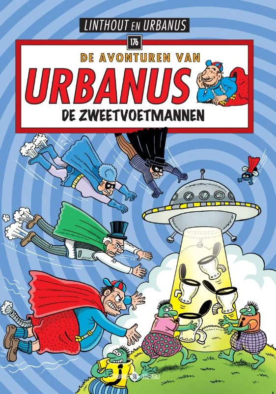 De zweetvoetmannen – Willy Linthout – boek cover