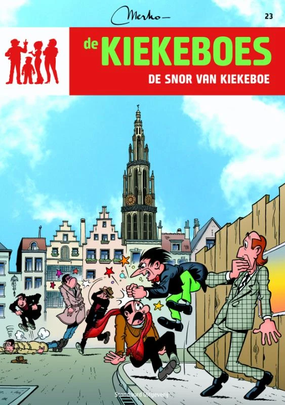 De snor van Kiekeboe – Merho – boek cover