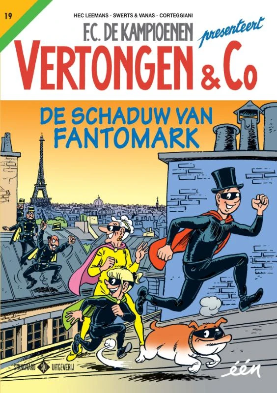 De schaduw van Fantomark – Hec Leemans – boek cover