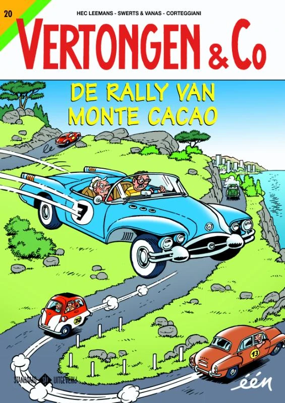 De rally van Monte-Cacao – Hec Leemans – boek cover