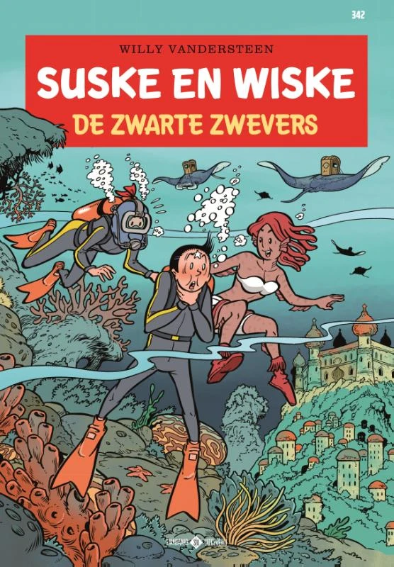 De zwarte zwevers – Willy Vandersteen – boek cover