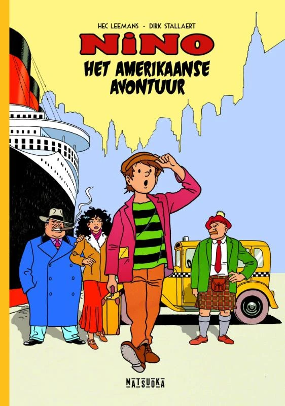 Het Amerikaanse avontuur – Hec Leemans – boek cover