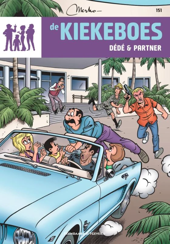 Dédé en partner – Merho – boek cover