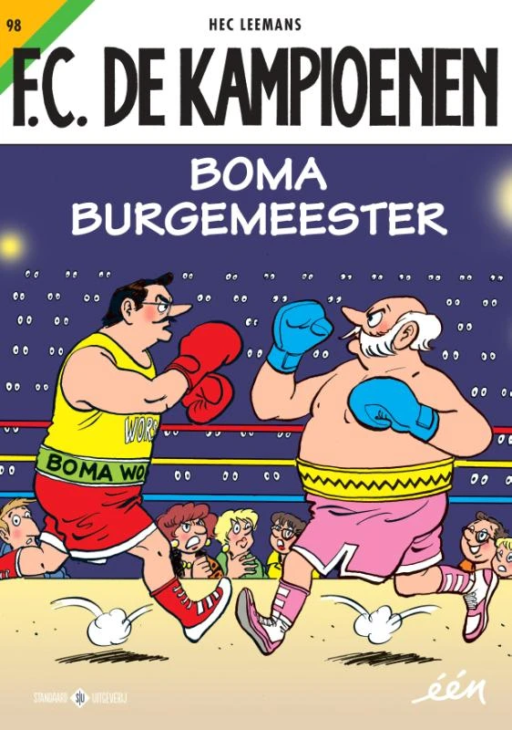 Boma Burgemeester – Hec Leemans – boek cover