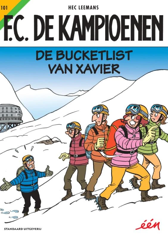 De bucketlist van Xavier – Hec Leemans – boek cover