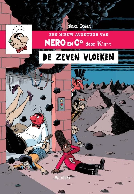 De zeven vloeken – Marc Sleen – boek cover