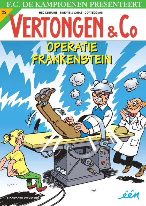 Operatie Frankenstein – Hec Leemans – boek cover