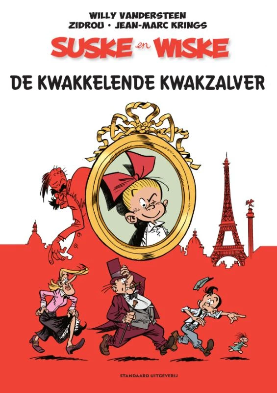 De kwakkelende kwakzalver – Willy Vandersteen – boek cover