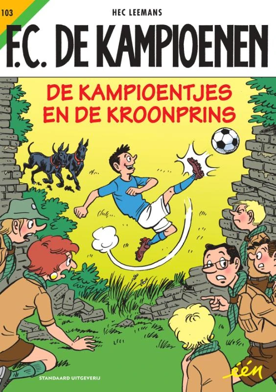 De Kampioentjes en de Kroonprins – Hec Leemans – boek cover