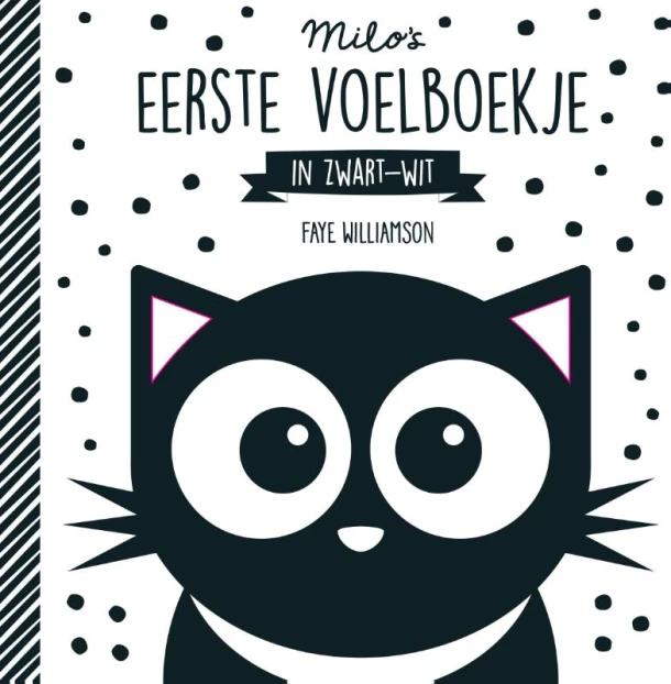 Milo's eerste voelboekje in zwartwit – Faye Williamson – boek cover