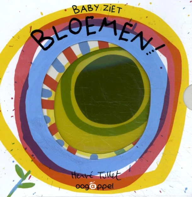 Baby ziet: Bloemen – Herv¿ Tullet – boek cover