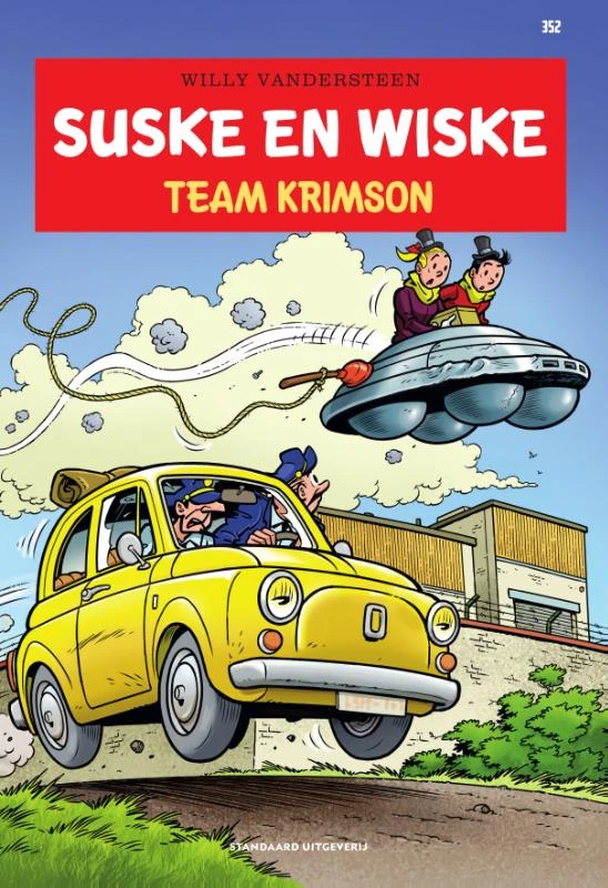 Team Krimson – Willy Vandersteen – boek cover