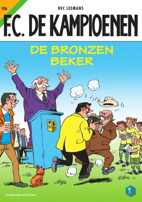 De bronzen beker – Hec Leemans – boek cover