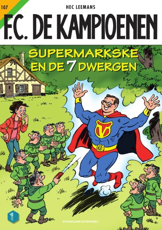 Supermarkske en de zeven dwergen – Hec Leemans – boek cover