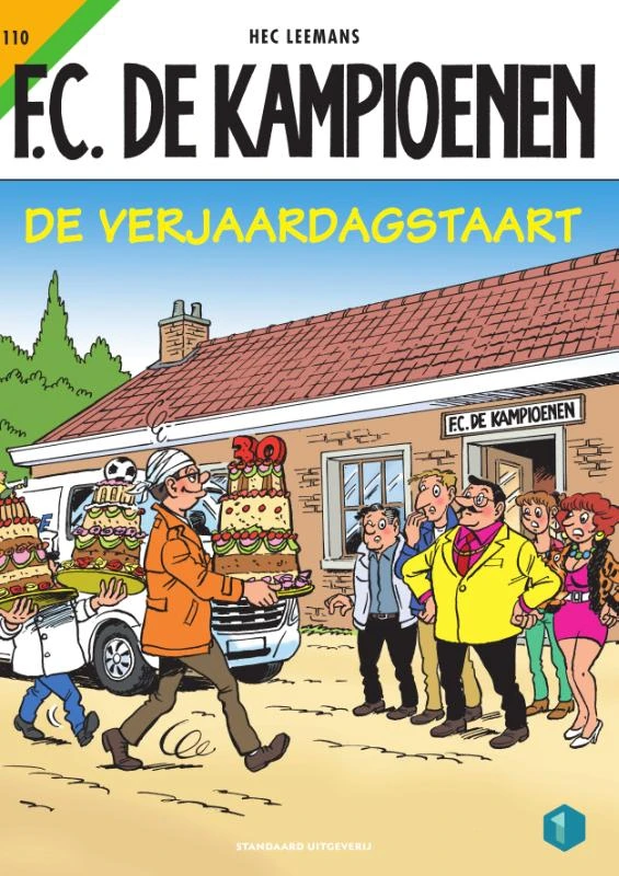 De verjaardagstaart – Hec Leemans – boek cover