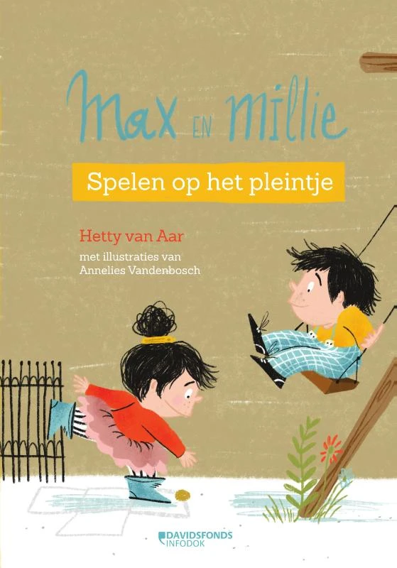 Max & Millie 2 Spelen op het pleintje – boek cover